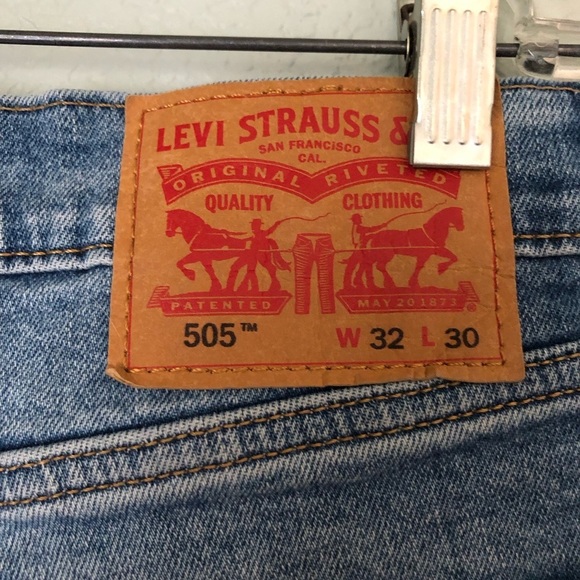 Levis 505 32x30 Blue have stretch - Picture 7 of 9